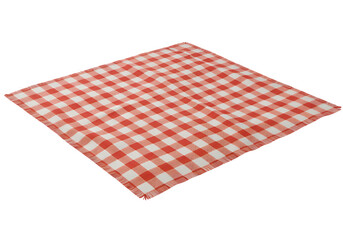Red and White Gingham Picnic Tablecloth