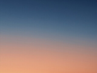 Serene Sunset Sky Gradient Colors of Dusk