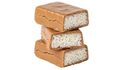 Isolated Coconut Bars