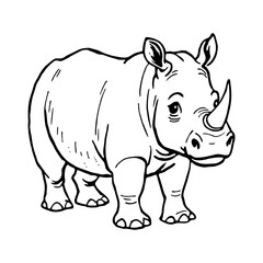 Fototapeta premium rhino.eps