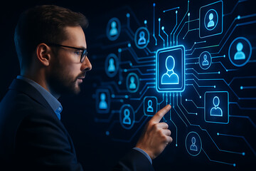 Close-up of businessman receiving OTP code via email on smartphone in dark workspace, symbolizing two-factor authentication, cybersecurity, OTP code, two-factor authentication, secure login, 
