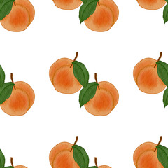 Peach print pattern seamless. Peach background for digital papers vinyl, fabric surface, printing, cutting, stickers, crafts Ideal, gift wrap, scrapbook paper and more.