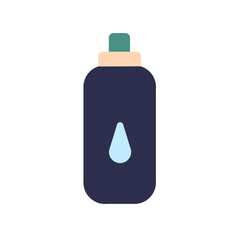 water supplies bottle flat icon