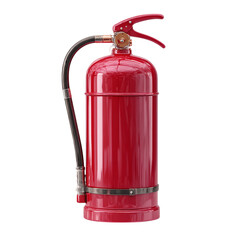Obraz premium Fire extinguisher, red ABC fire extinguisher, isolated on white background 