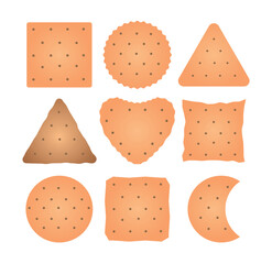 seamless background with cookies