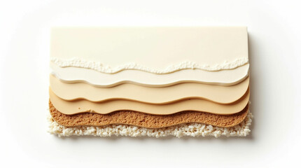 Abstract Landscape of Textured Rectangles