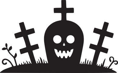 Danger Skull Vector – Pirate Warning Symbol Clipart