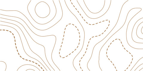  Brown Line Topographic Background Geographic Abstract Design