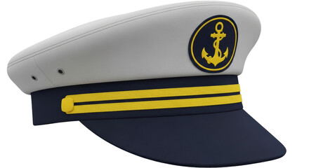 Isolated Sailor Cap