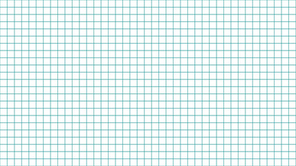 Square grid on white background. Graph paper template for school, math, drawing, architecture. Vector illustration for notebooks and notepads.