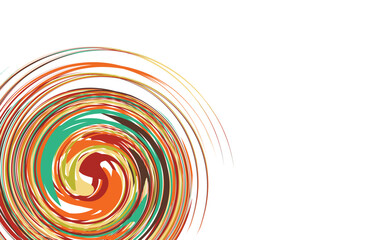 Abstract geometric background with dynamic lines and shapes. Vector illustration	