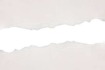 white torn or ripped paper isolated on transparent png background,realistic torn paper edges,Torn...