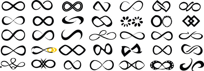 Vector set of numbers and letters with vintage fashion elements like glasses and mustaches