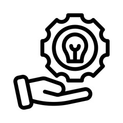 training service line icon