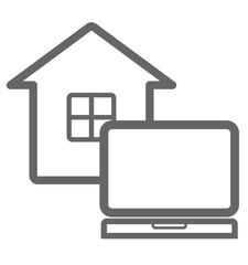 テレワークのアイコン