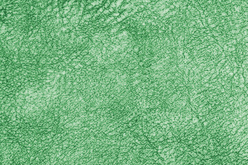 Close up, macro of green fabric texture with fine woven fibers and soft textile, cloth structure. Abstract messy background, textile design, upholstery mockup with copy space.