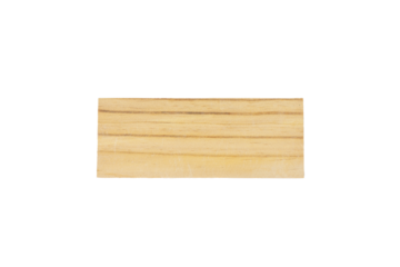 Rectangular Wooden Plank with Natural Grain Texture with Blank Space for Text