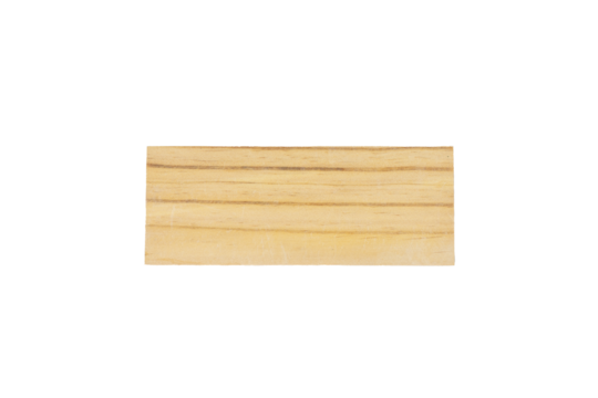 Rectangular Wooden Plank with Natural Grain Texture with Blank Space for Text