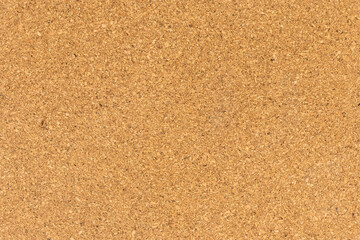 High-Resolution Close-Up of Cork Board Surface Texture