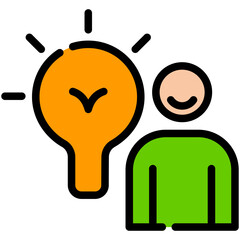 creator filled line icon