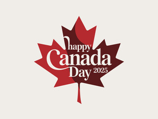 Happy Canada day 2025 Canada flag t-shirt designs typography vector design
