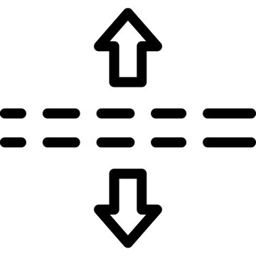 Arrows-from-dotted Icon