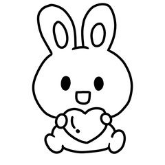 A cute collection of cartoon animals and characters in colored and outline versions. Perfect for kids’ worksheets, stickers, and coloring pages.