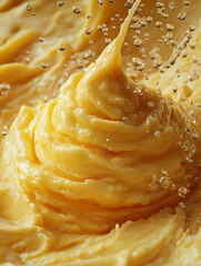 close up of butter