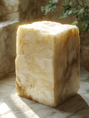 parmesan cheese on wooden board