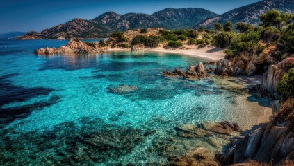 Azure beach cove