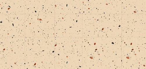 Horizontal terrazzo pattern background  Brown, beige, and grey tones Classic Italian flooring texture,  brown,  color