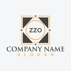 Abstract logo design background template