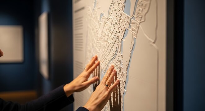 Inclusive Design Tactile Maps for Disability Awareness