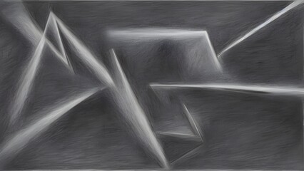 Abstract metallic silver texture on a grunge gray surface