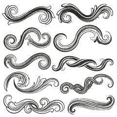 Fototapeta premium seamless pattern with floral elements