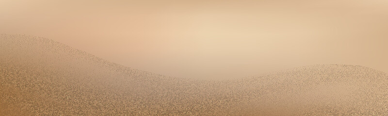 Abstract golden sand dunes landscape.Contrasting ridges and  flowing landscapes.