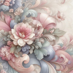 光彩を放つフローラルデザイン