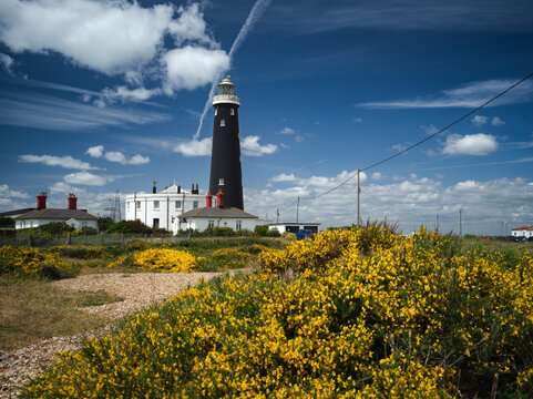 Dungeness , England, United Kingdom, 23rd May2025, Dungeness Old Lighthouse