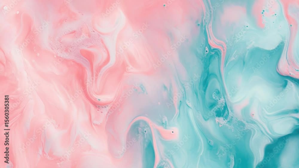 Poster a close-up shot of a pink and blue background, ideal for use in designs and graphics