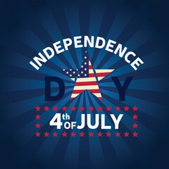 United States of America 4th of July Happy Independence Day