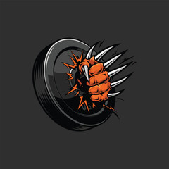 halloween spider vector illustration