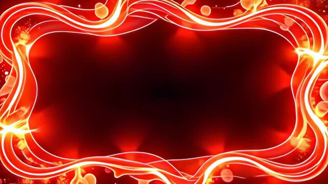 indiana ampere daze sight symphony, the radiant conceptual borderline shot with cut glow tendril fit to life, deep tints of reddish marxist and glittering golden produce ampere kaleidoscope