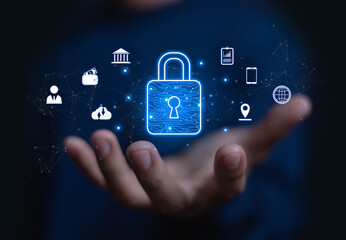 Cyber ​​Security Technology protects and safeguards computers, storing digital documents with passwords for good security, and preventing internet fraud.
