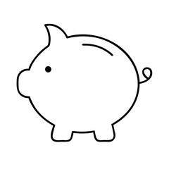 Obraz premium piggy bank with money