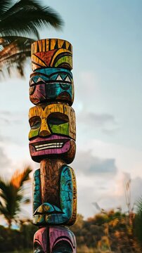 Mystical Tiki Statue: A Cultural Icon