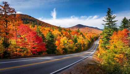 autumn in the adirondacks in ny state