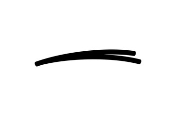 Underline scribbles graphic design