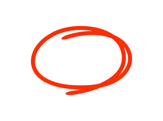 Underline round scribbles graphic design