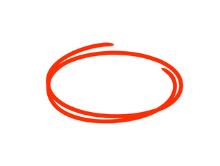 Underline round scribbles graphic design
