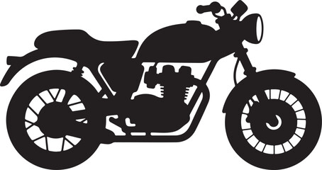 Fototapeta premium Chopper Motorcycle silhouette, motorcycle logos and icons, silhouette of motorcycle vector, motocycle silhouette vector illustration of a motorcycle